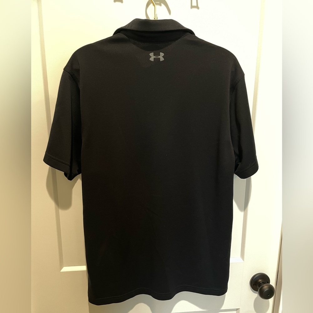 Under Armour Men's Black Polo Shirt - Picture 3 of 3